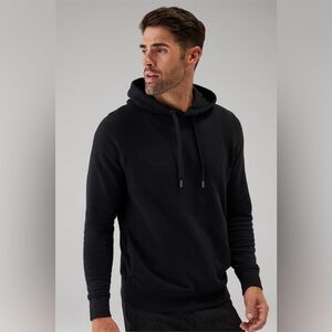Mack Weldon ACE Hooded Sweatshirt Total Eclipse Dark Navy Size Med New With Tag